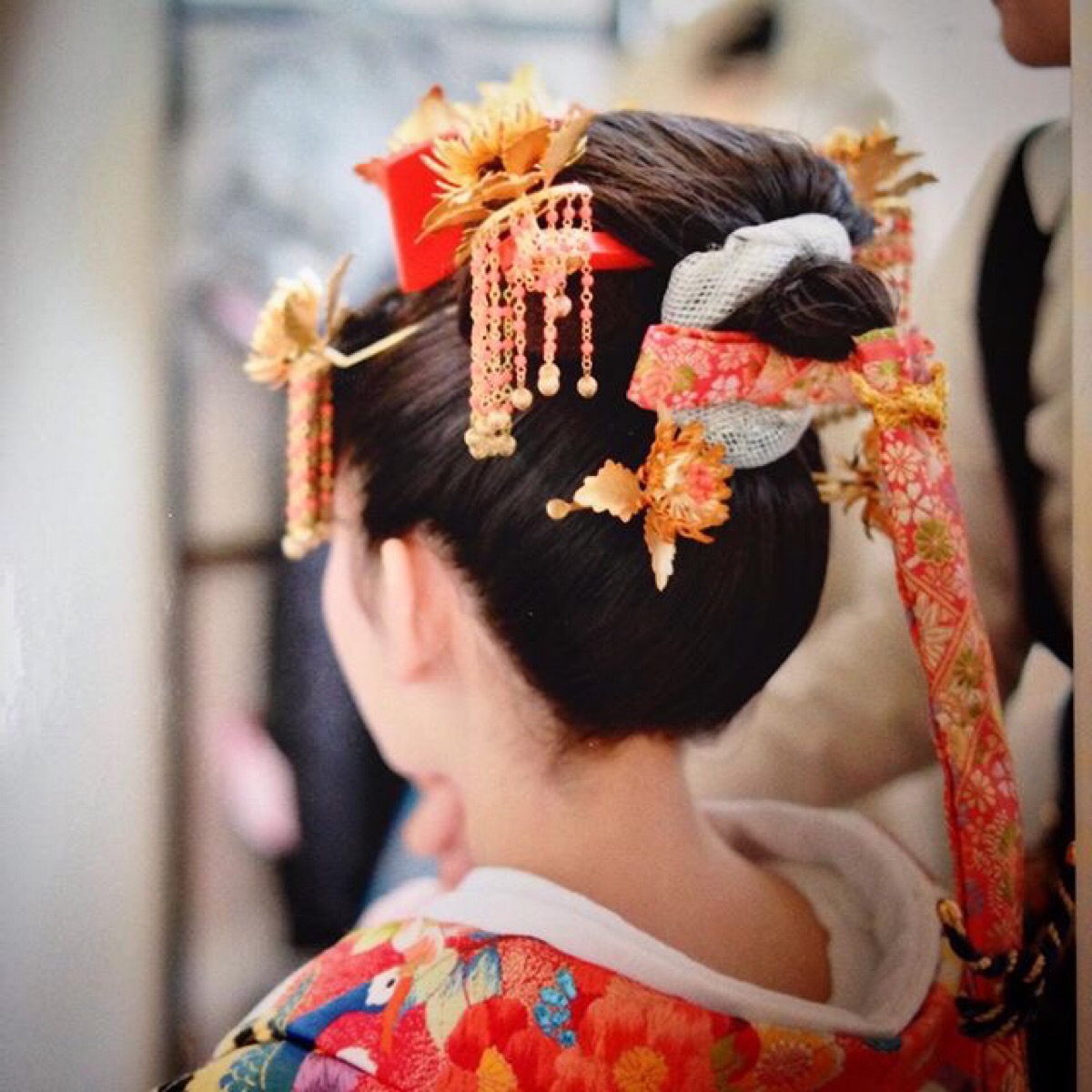 漂亮的发髻……来自江户の公主姬大人!