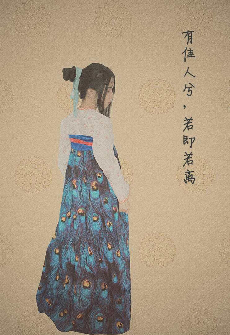 汉服人像摄影.自己第一次琢磨这种很火的古画感拍摄后期.