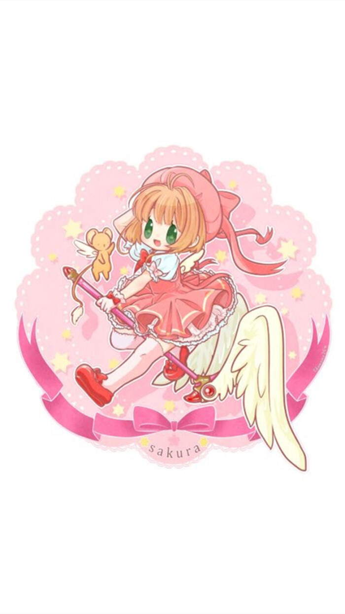 iphone 壁纸 百变小樱 魔卡少女樱