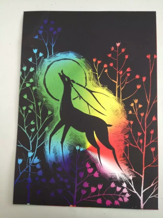 儿童刮画纸.-堆糖,美好生活研究所