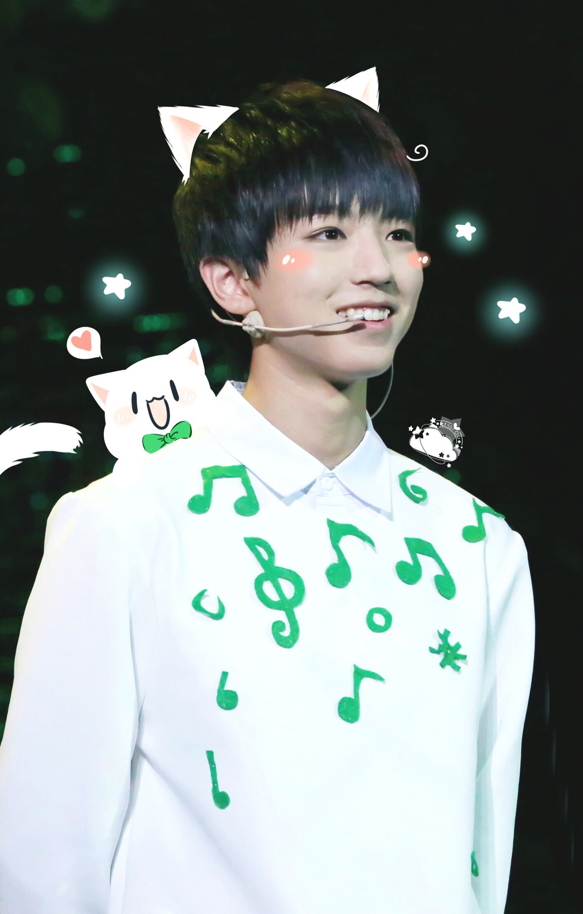 tfboys王俊凯 #tfboys iphone手机壁纸桌面背景 高清 美颜 可爱