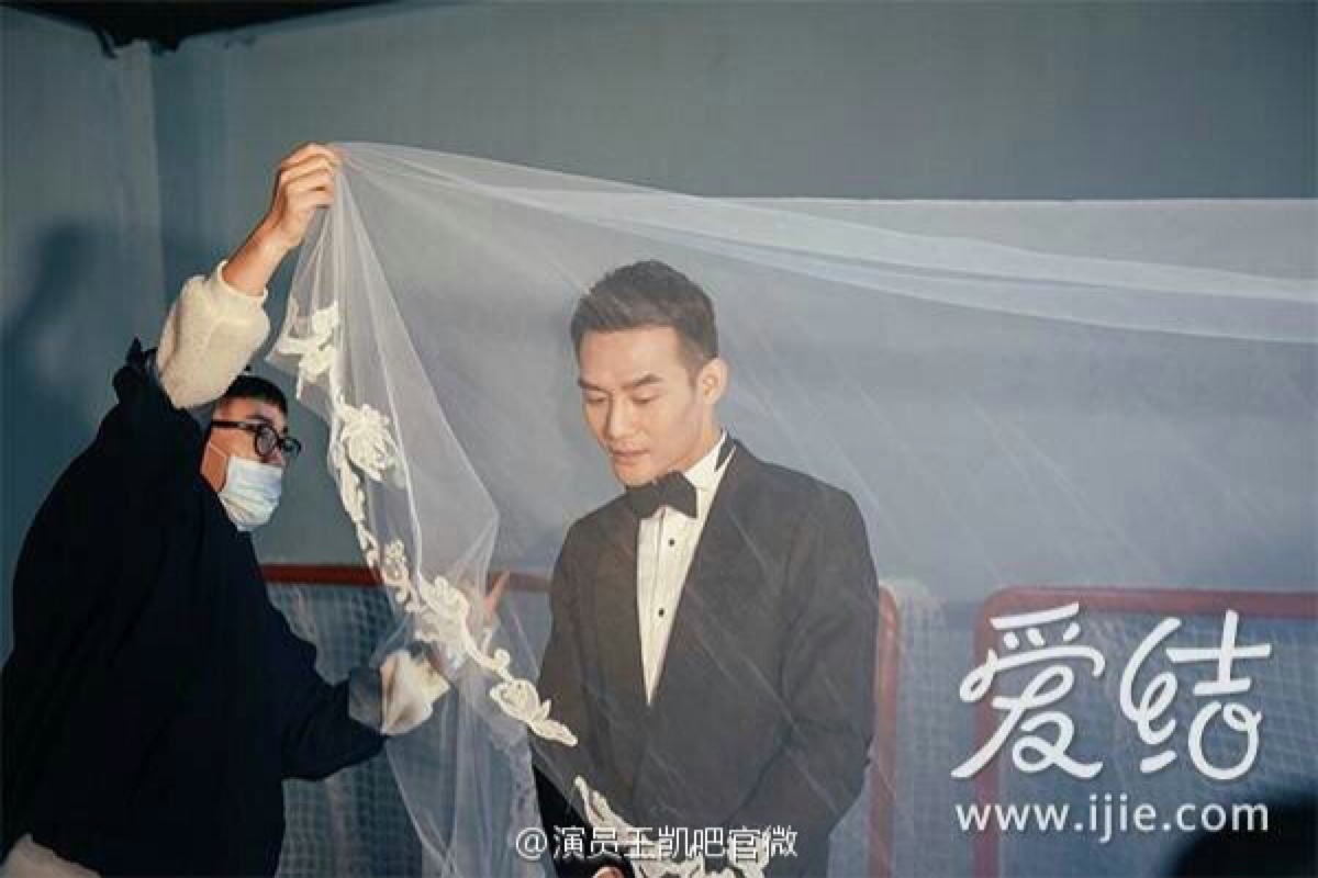演员王凯的老婆结婚照图片