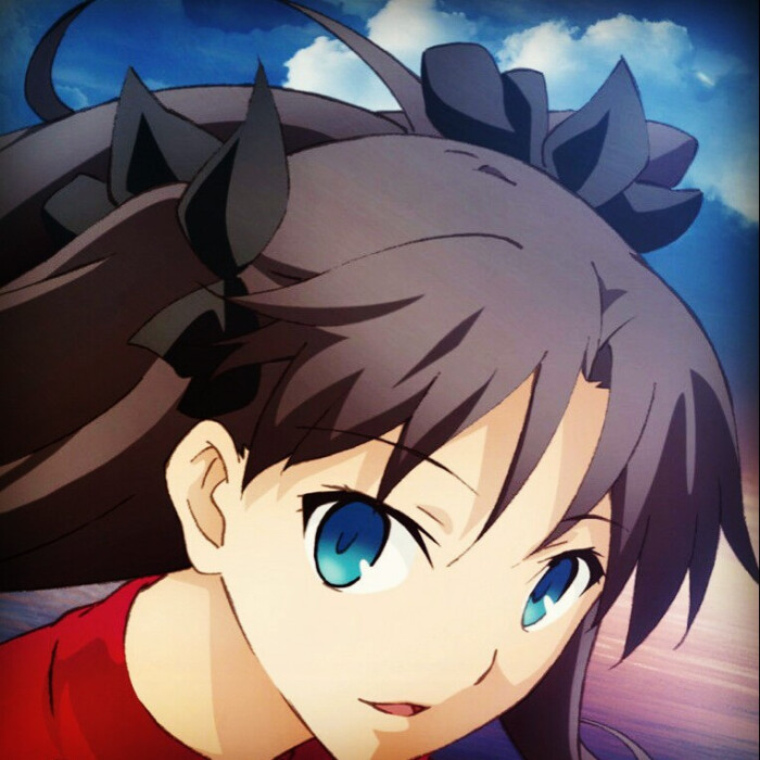 情侣头像 #fate stay night# 远坂凛