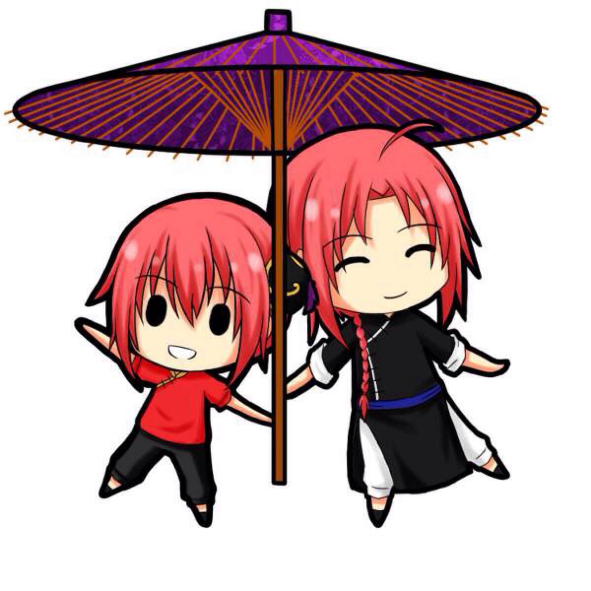 银魂 神威 神乐 双神