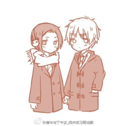 黑塔利亚##英国##亚瑟·柯克兰#王耀#好茶组