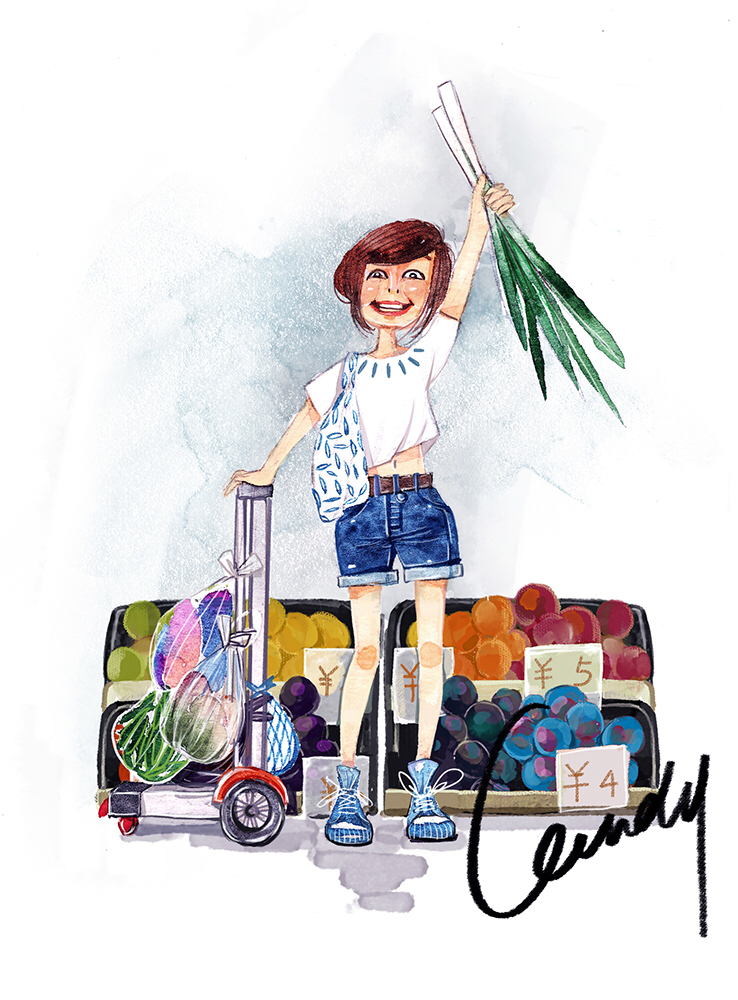 时尚手绘 水彩画 女孩 插画家园 作者by mrs…-堆糖,美好生活研究所