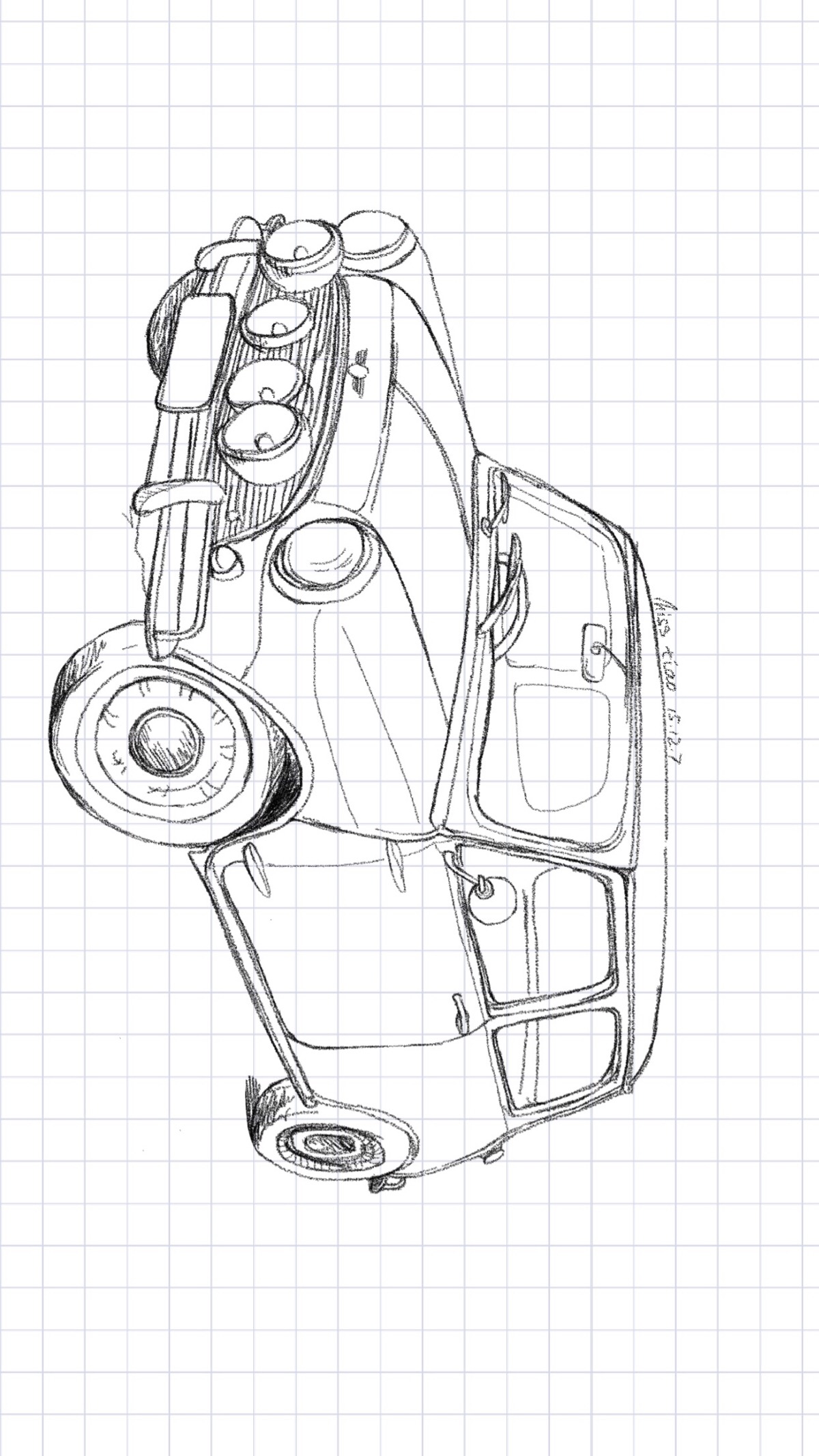 先画个minicooper,说不定哪天就买得起了