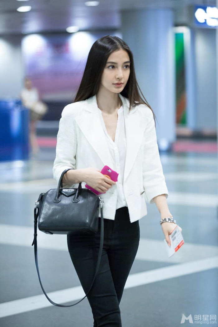 生活中的angelababy 杨颖