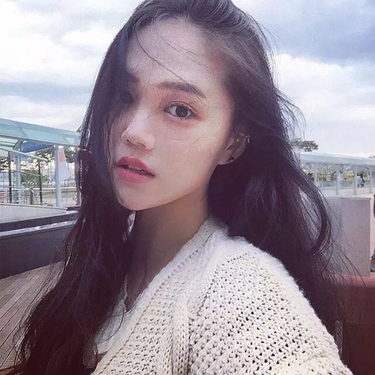 转载-韩头-女头-空气刘海-美女-头像