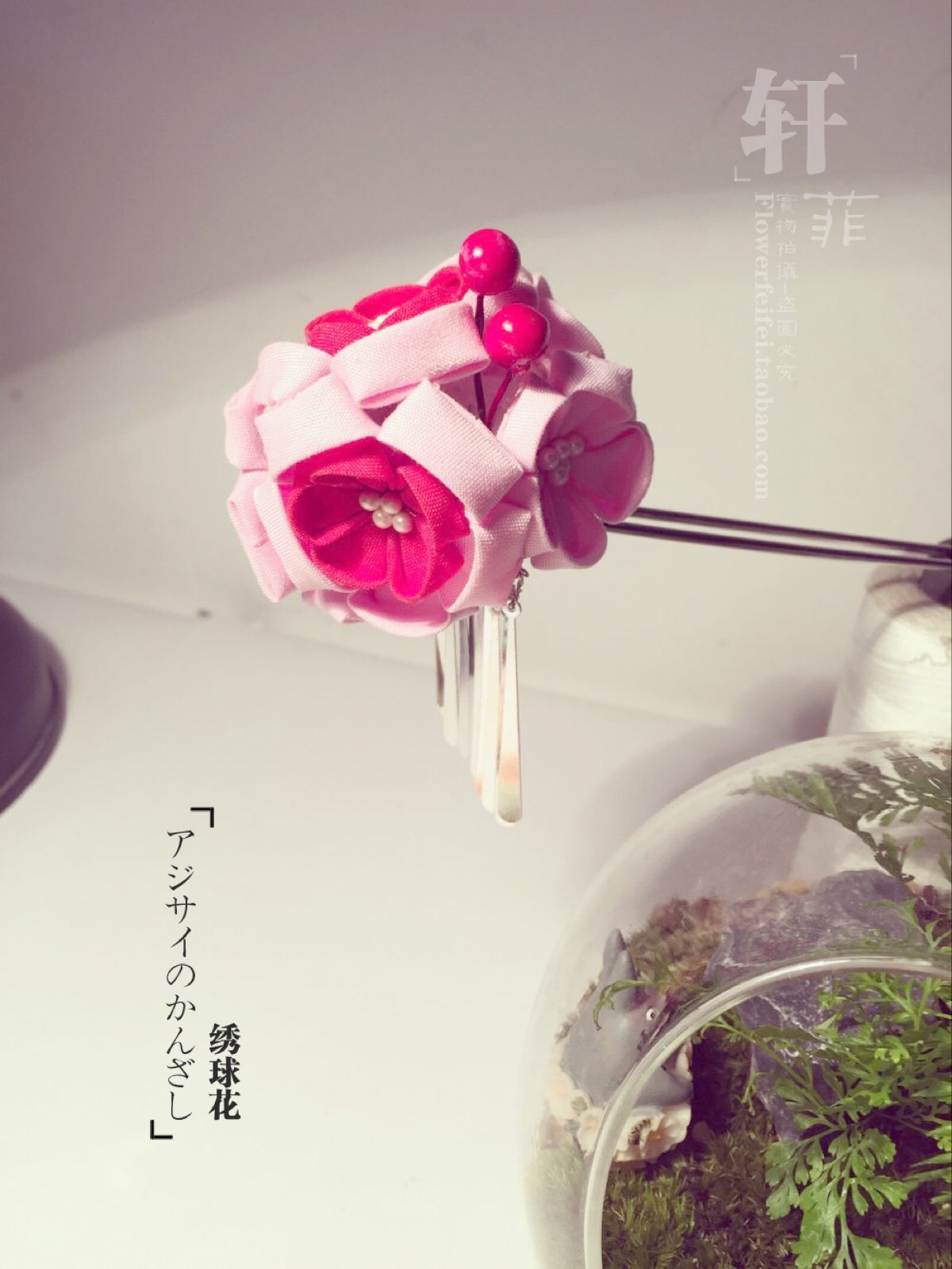 绣球花,慕名而来,绣球属姻缘,喜欢我的可以搜淘宝哦,轩菲简艺铺哦