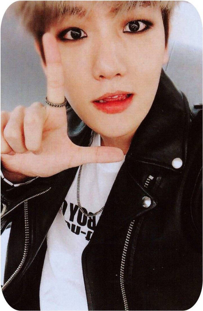 exo##边伯贤#神啊太偏心 创造完美的你们[心] (冬专小卡扫图汇总)