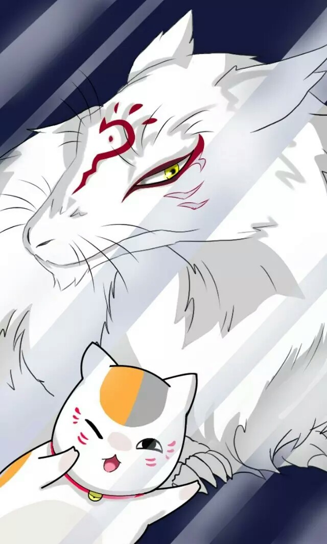 猫咪老师# #夏目友人帐# #壁纸