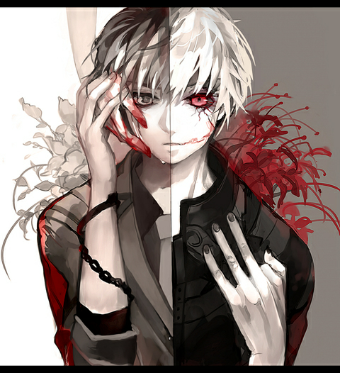 【侵删】#东京喰种#东京食尸鬼#p站搬运#pixiv#人物#金木研#头像#二