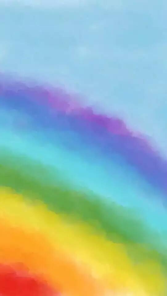 彩虹背景聊天图片