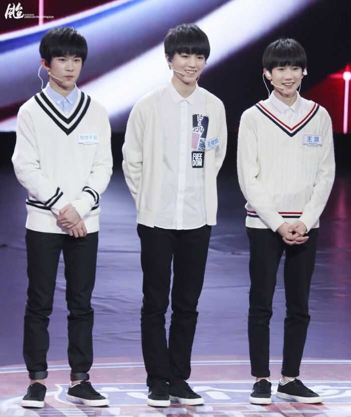 易烊千玺#王俊凯#王源#tfboys 最强大脑录制 高清