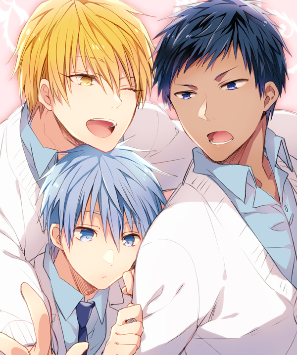 青黄黑#青峰大辉#黑子哲也#黄濑凉太#p站id:598731