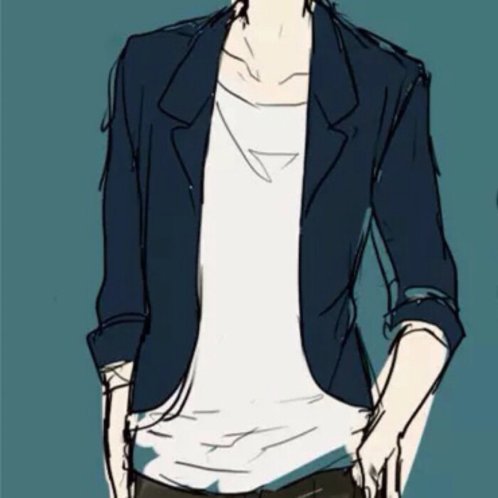 卡通男头 