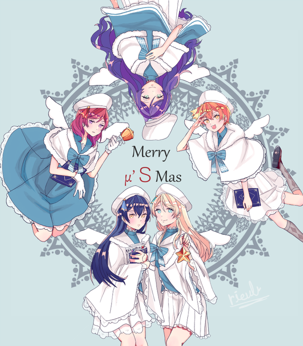 lovelive唱诗班 东条希 西木野真姬 星空凛 园田海未 绚濑绘里