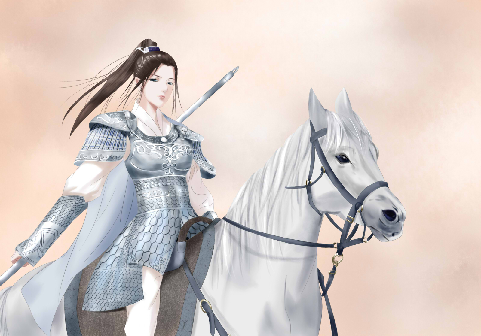 之前画的戎装版霓凰郡主,然而都忘记了发图