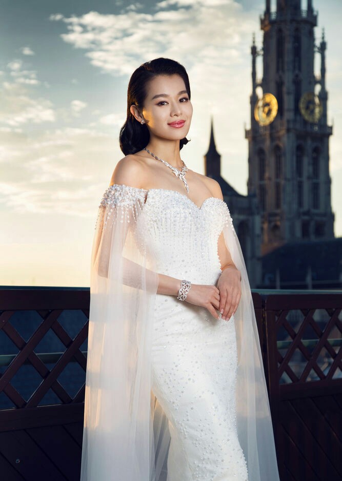 胡杏儿 婚纱照