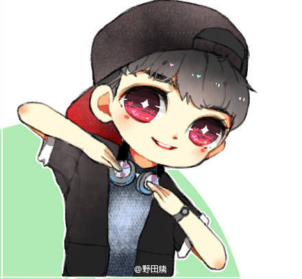 吴磊,leo,q版