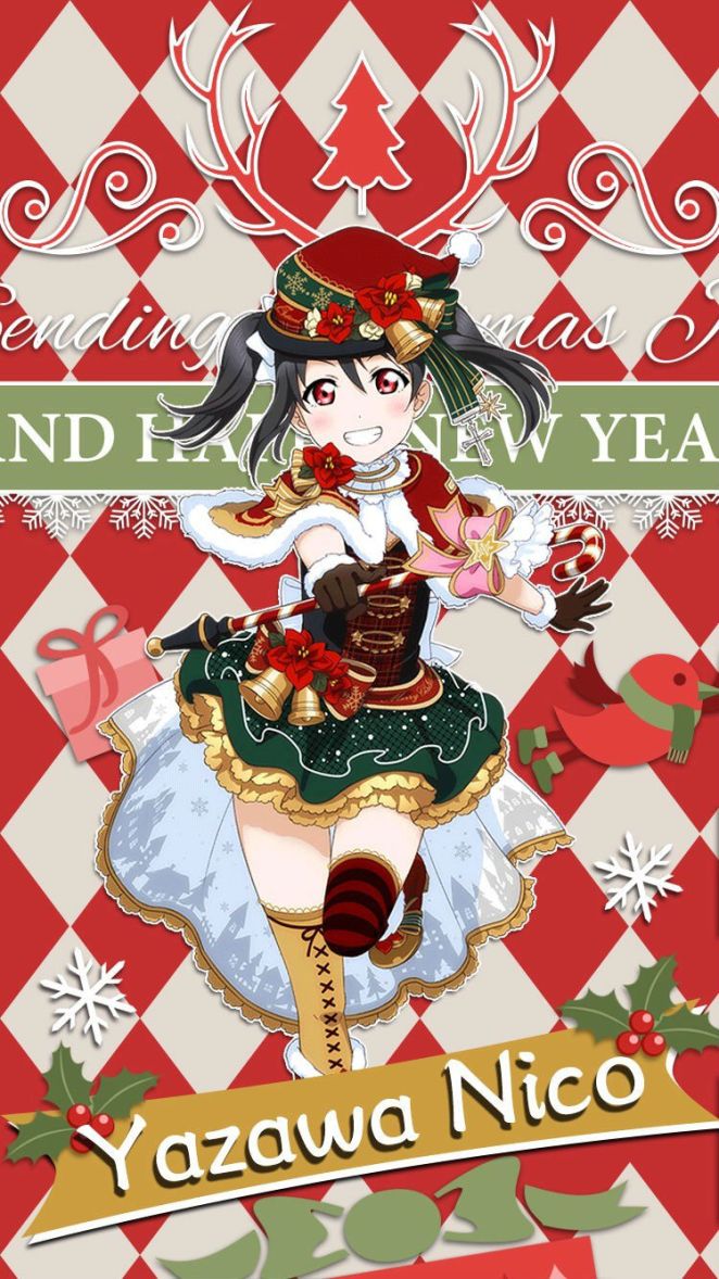 二次元 动漫 少女 lovelive 圣诞 日香