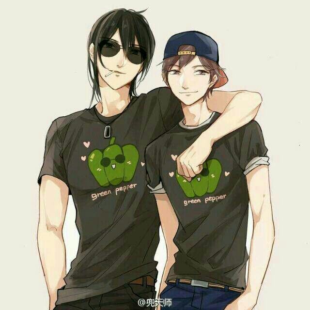 动漫#〔盗墓笔记〕黑瞎子