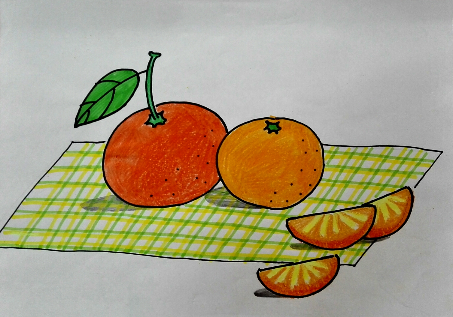 二年级水果画画图片图片