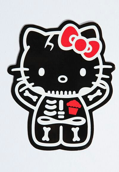 hellokitty 小骷髅 可爱