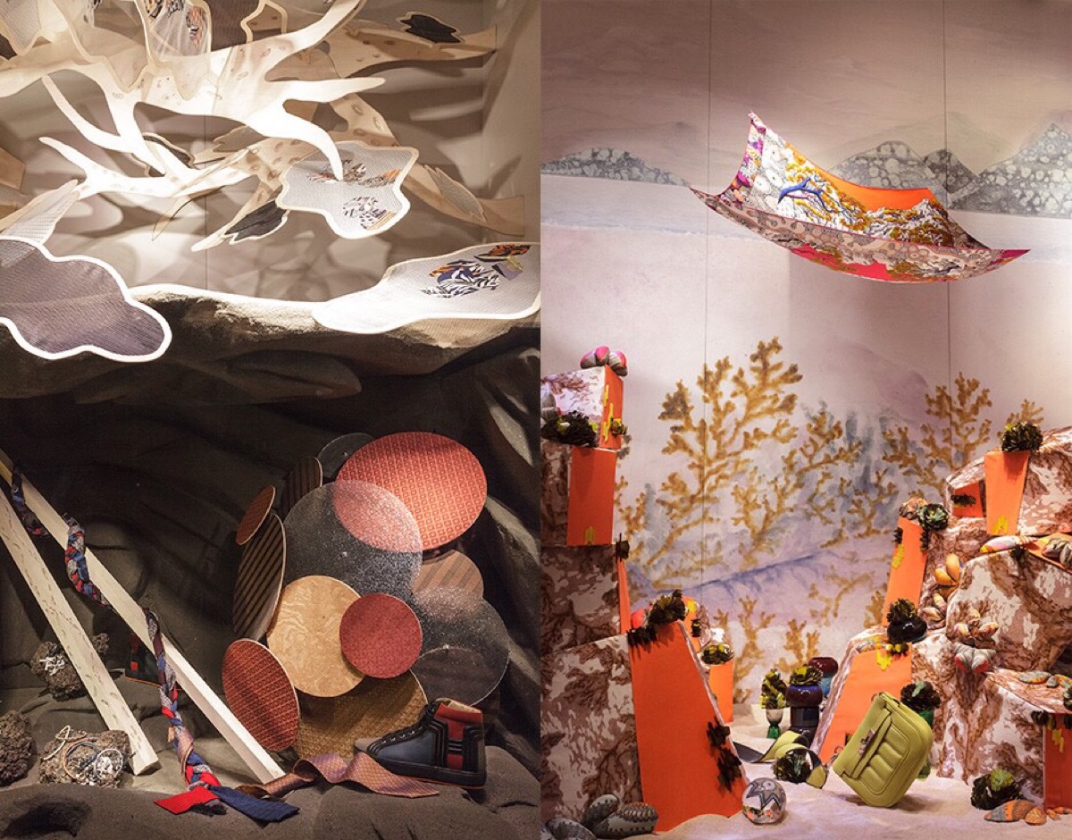 hermes 橱窗