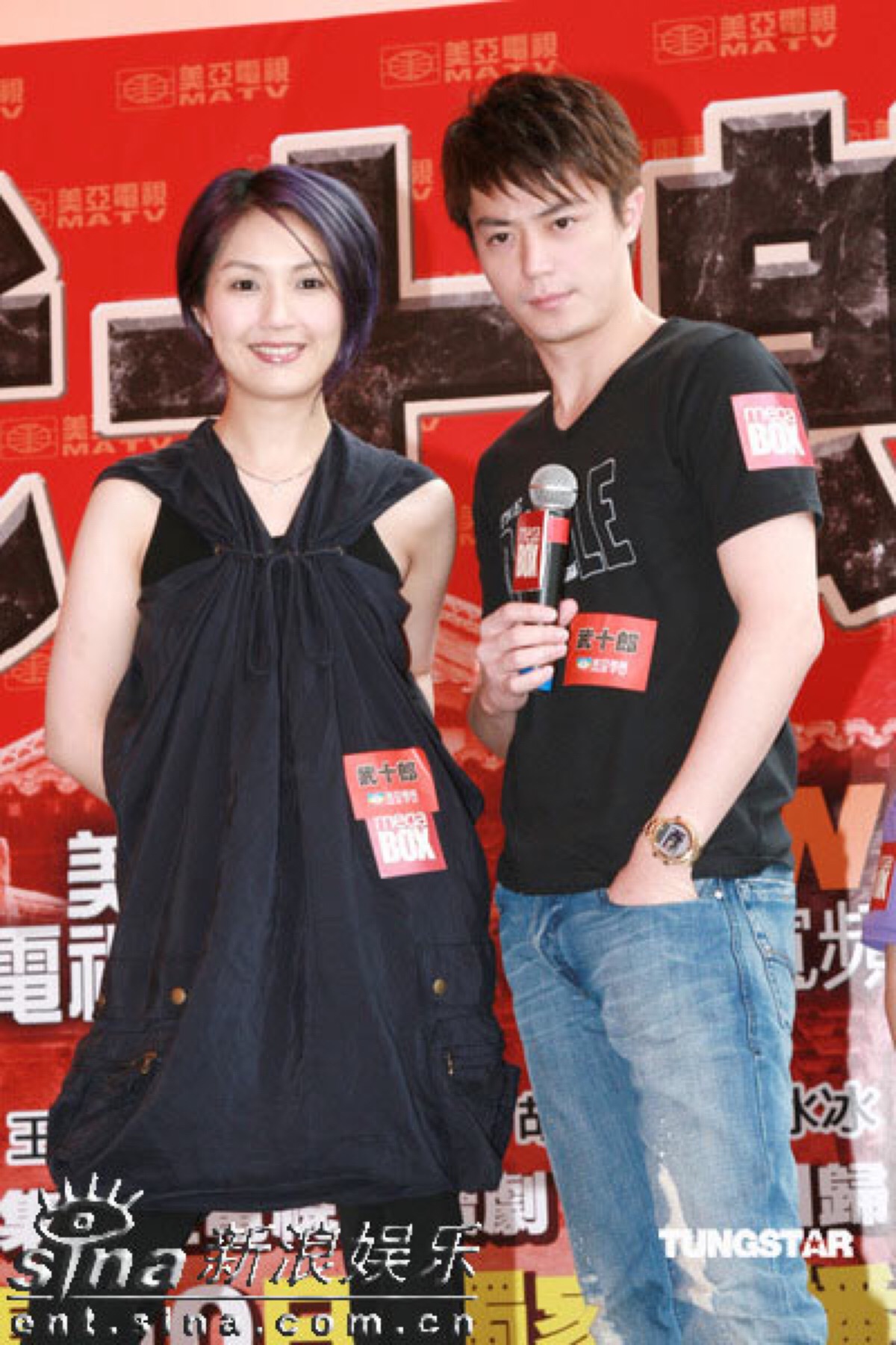 2007.07 杨千嬅,霍建华香港宣传电视剧《武十郎》