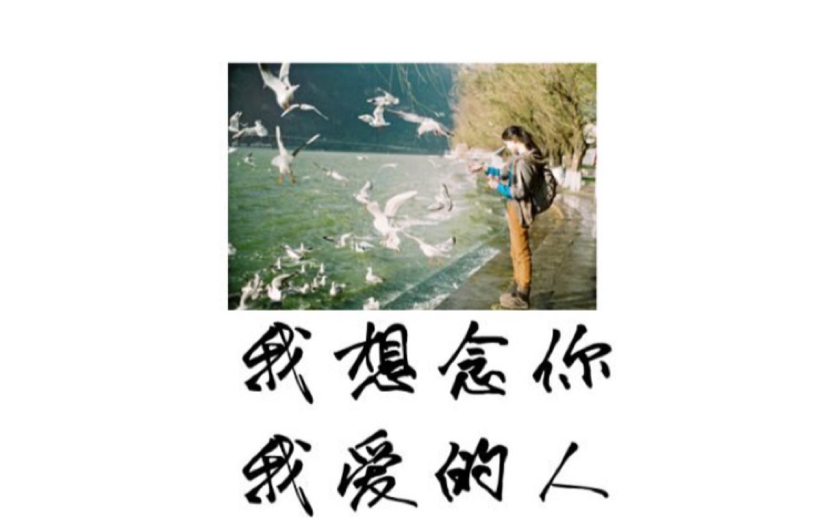 我想念你 我爱的人