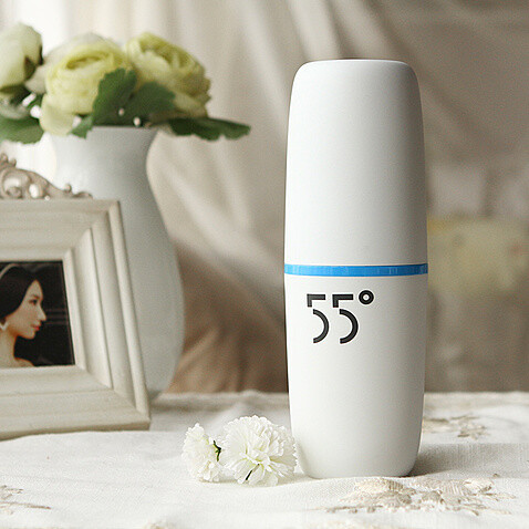 创意礼品55度杯保温神奇温度速调杯55水杯55deg摇摇杯子降温