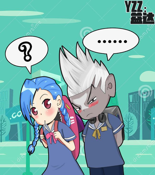 萌q 金克丝 lol 英雄联盟头像