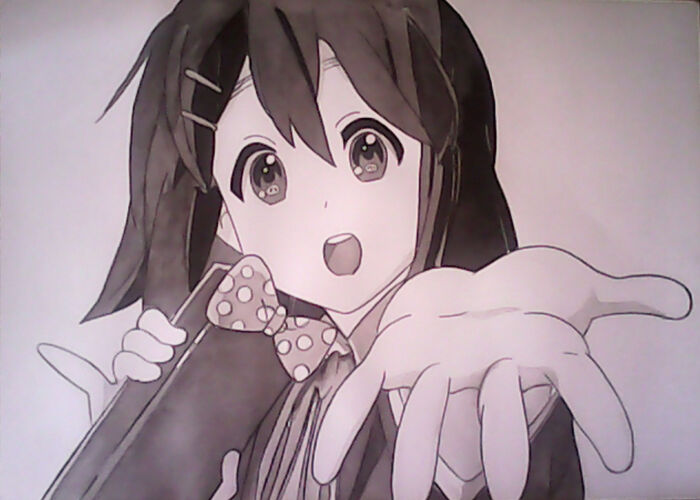 【杨旭手绘】轻音少女,平泽唯