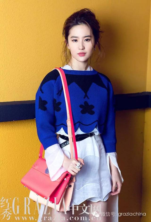 刘亦菲最新街拍