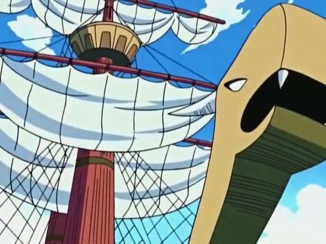 红发香克斯登场(红发的船雷德·佛斯号?