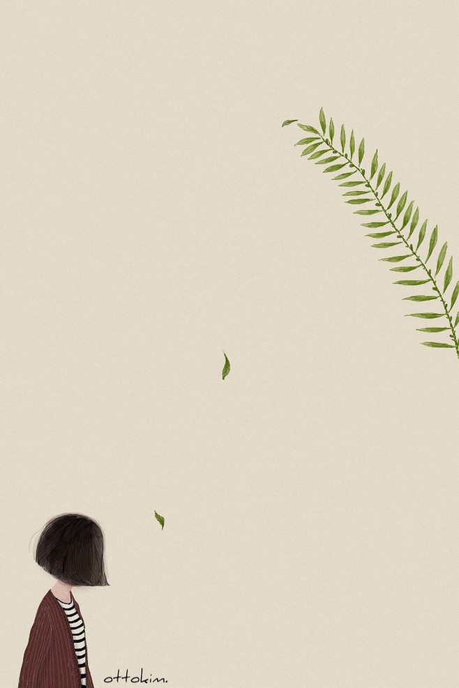 森系 素材 壁纸 插画 禅绕画 涂鸦 文艺范 手绘 水彩 水粉 彩铅 背景