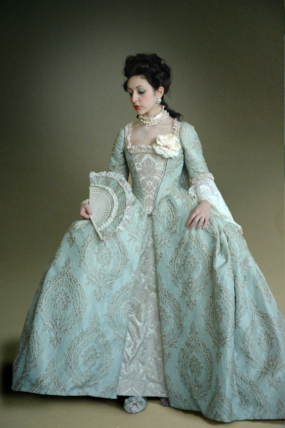 十八世纪的服装,真美丽!