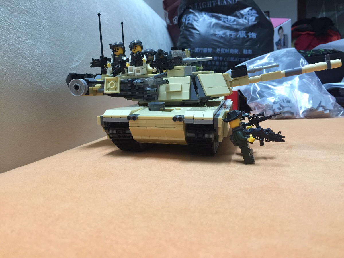 乐高m1a2坦克 霸气