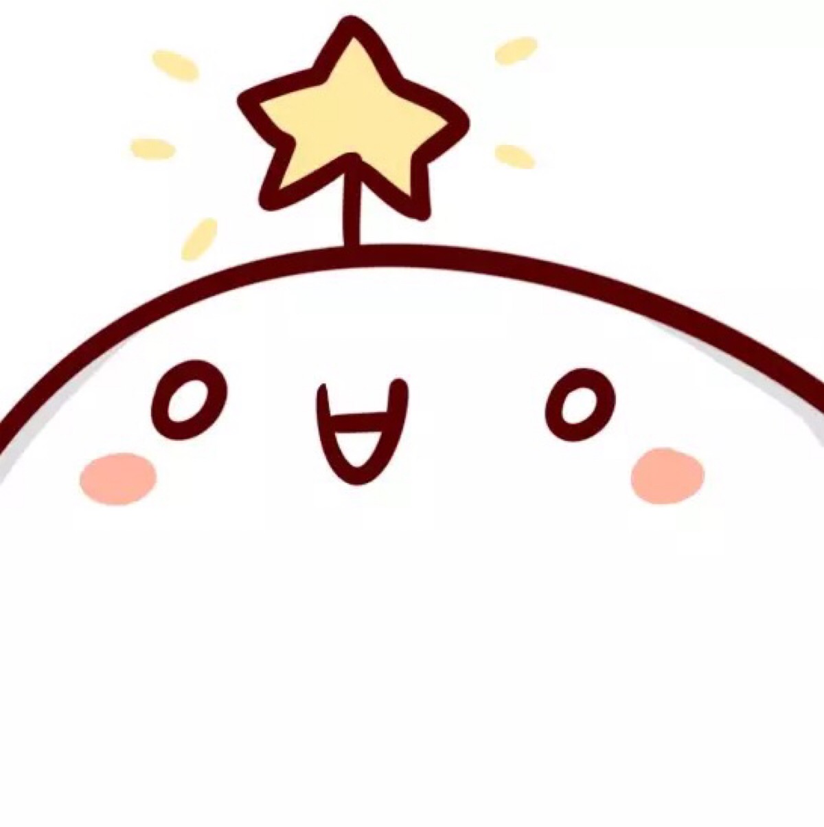 长草颜文字 萌萌哒背景 星星系列
