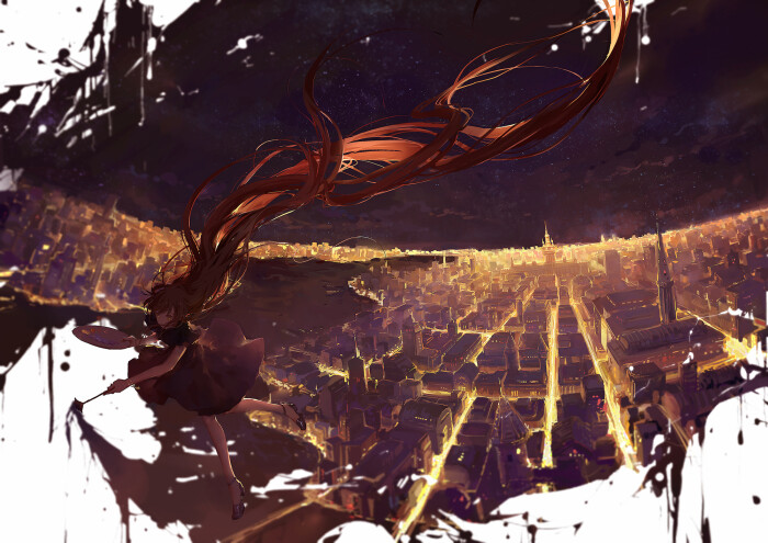 moss 青苔作品集- floating space> 画师@四次元青苔 pixiv=2225028