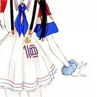 动漫##头像##女生##半身##裙子##校服