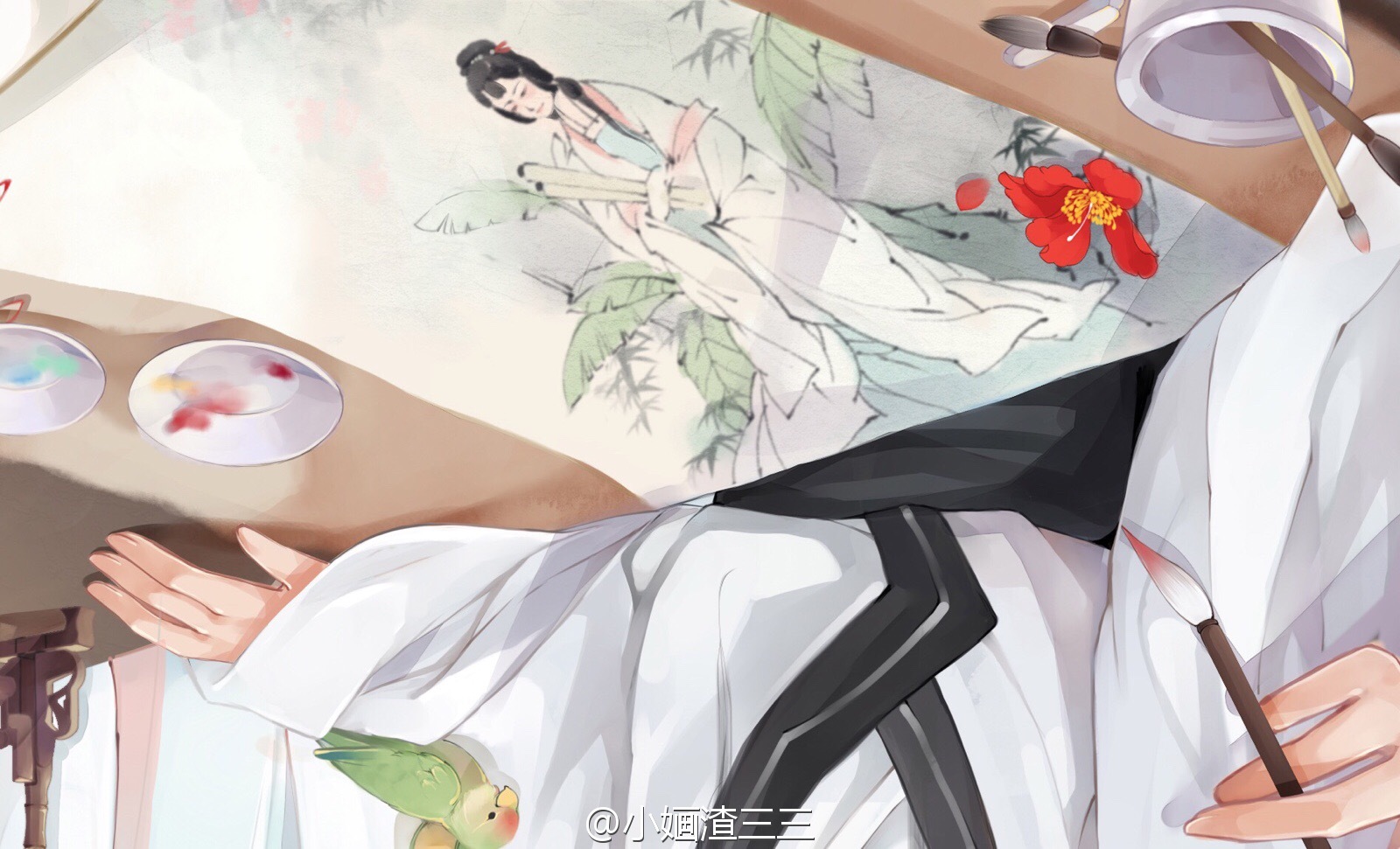 古风美人高清意境手绘