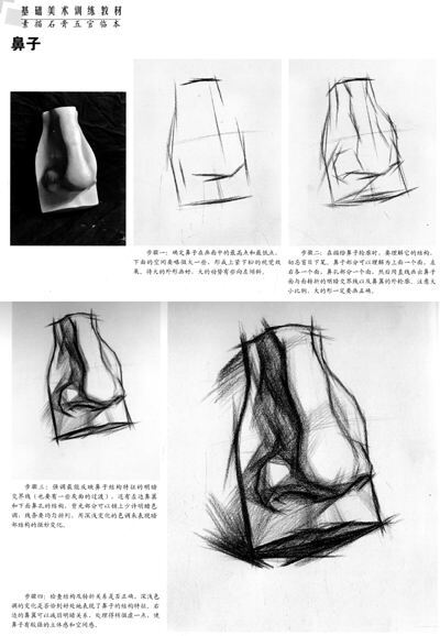 素描鼻子