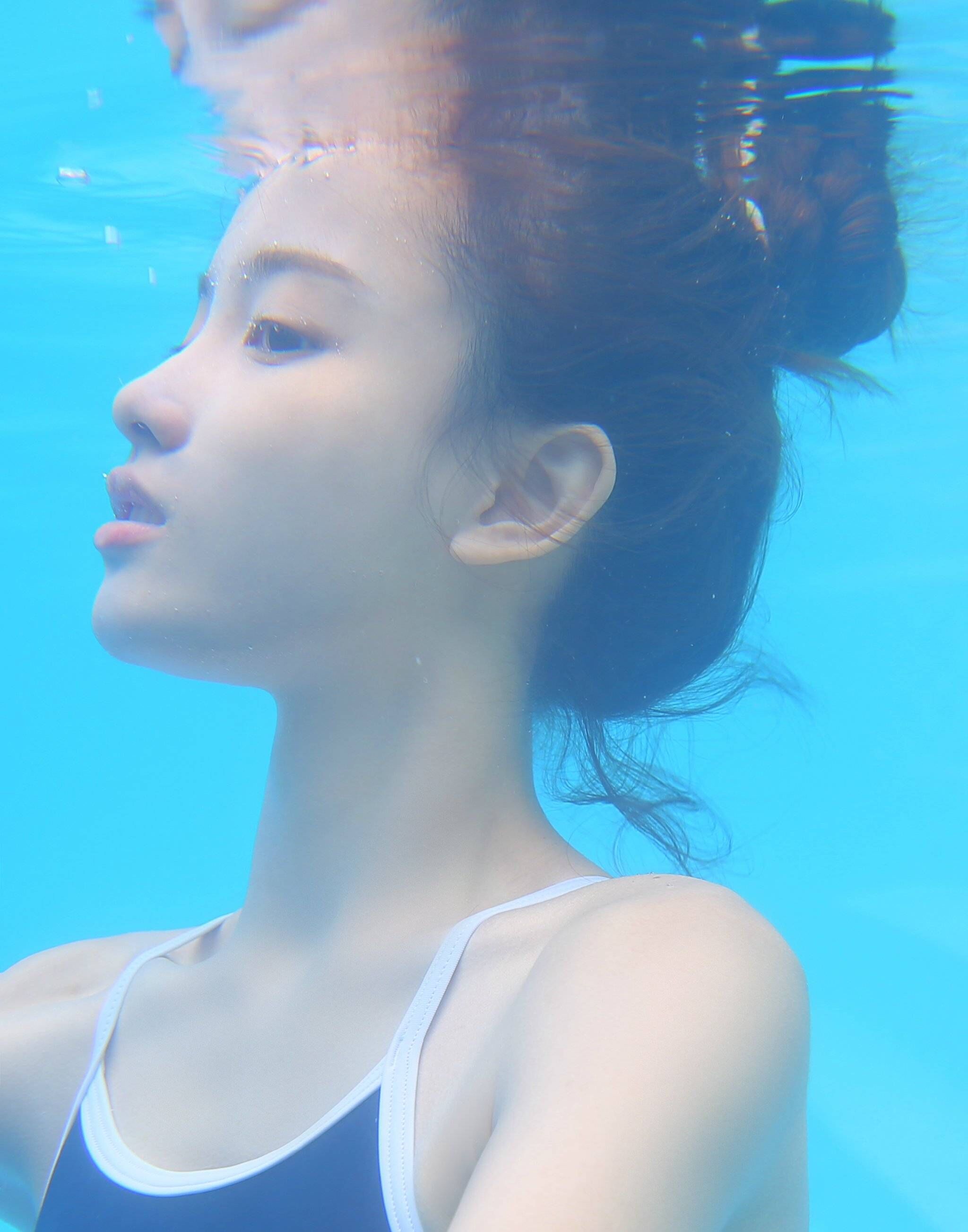 你好美 林小宅 写真 美图 美少女 深海 小清新 壁纸 @薛小白儿