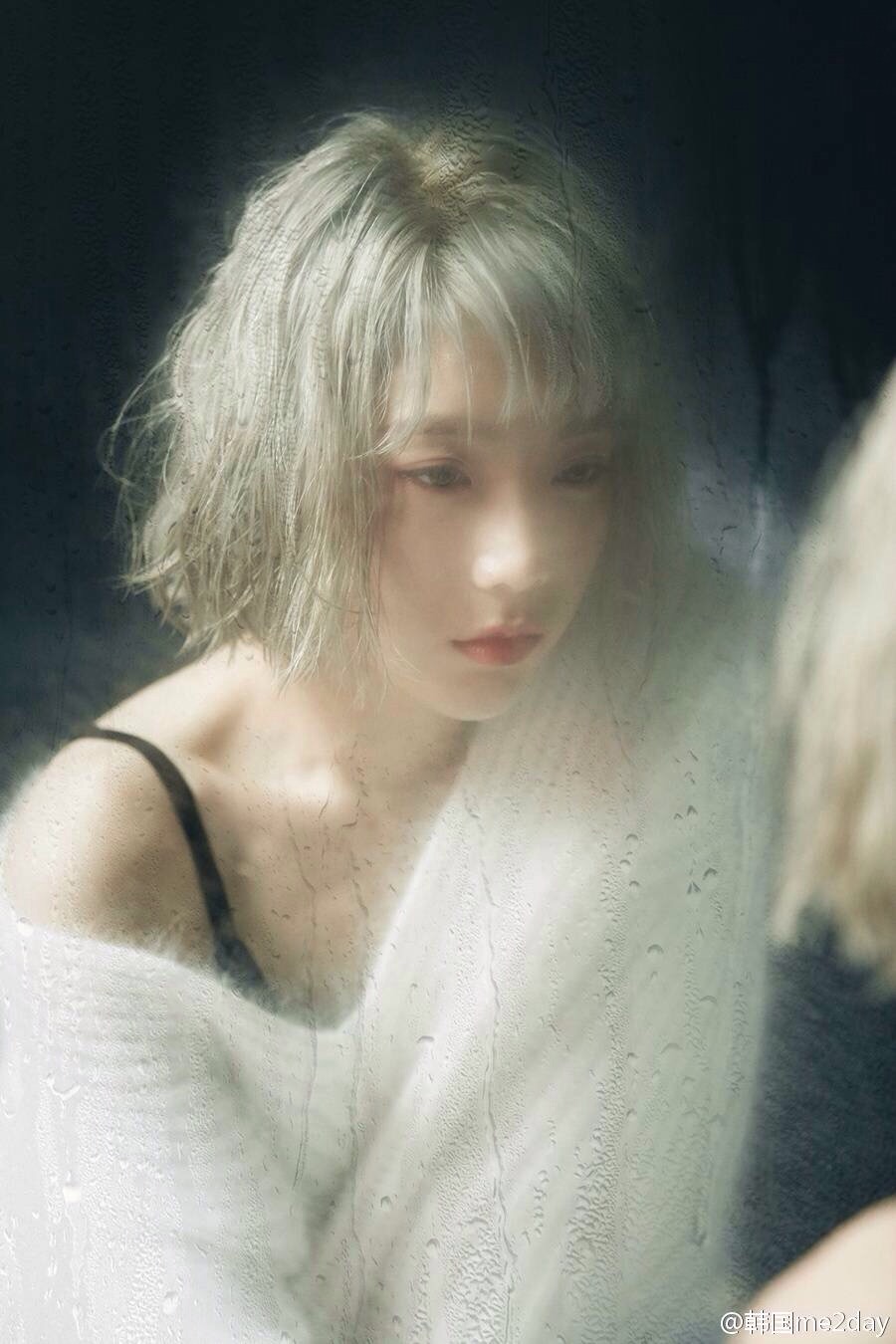 金泰妍 solo 新曲 rain 短发 妆容 搭配 女神