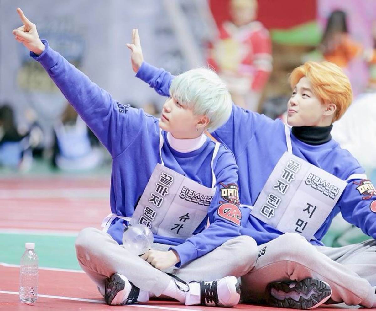 防弹少年团 闵玧其 朴智旻