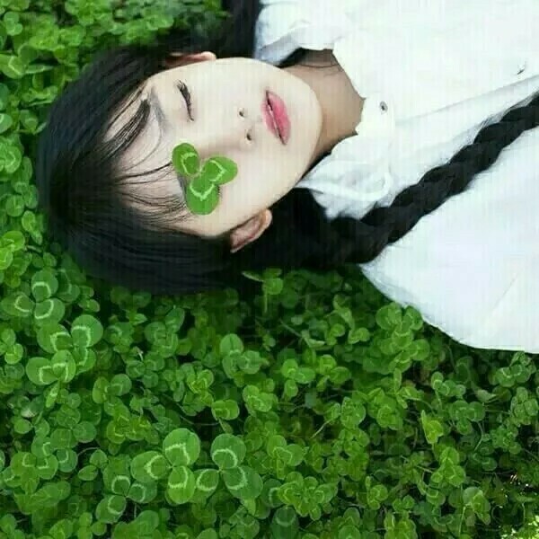 女生头像 小清新绿色 唯美 头像