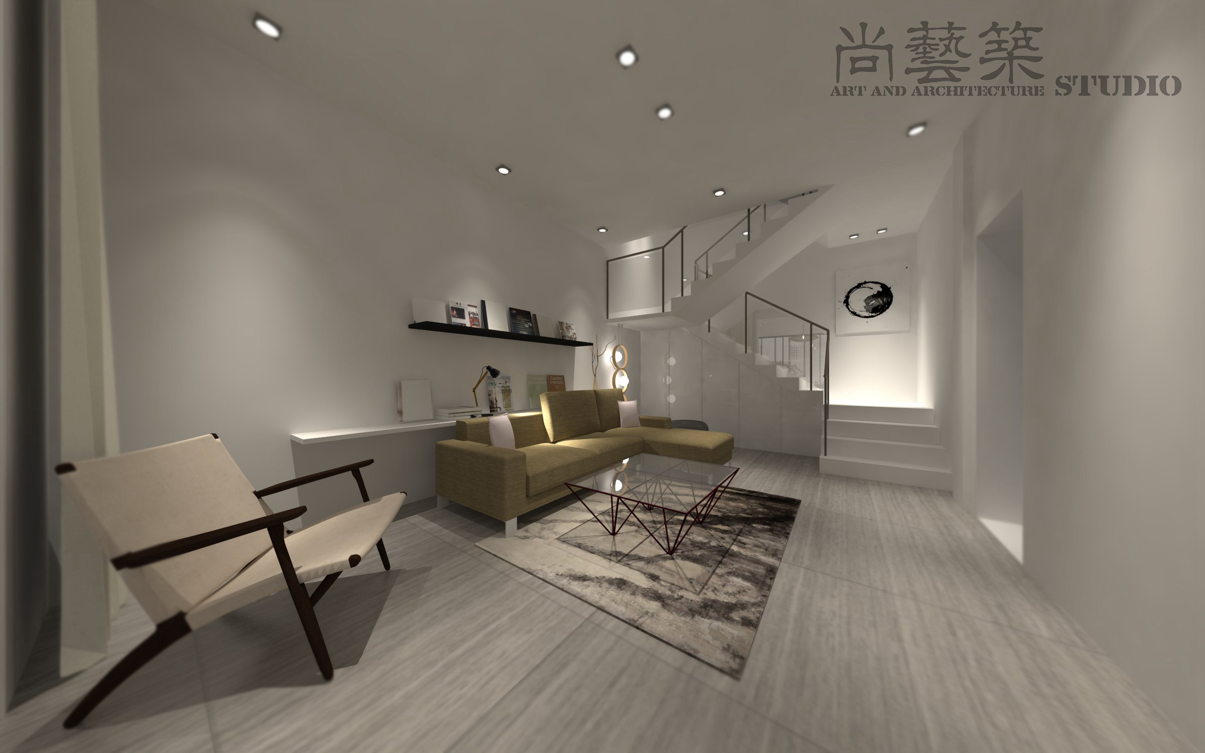 尚艺筑空间艺术设计工作室 私家宅邸建筑景观室内一体化定制设计作品